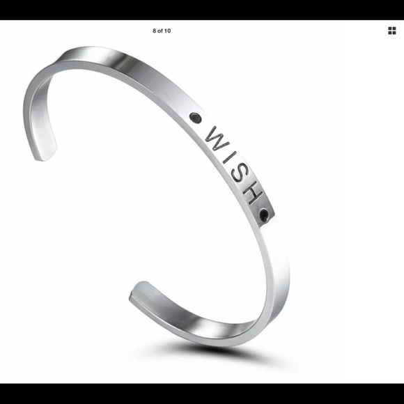 New beautiful stainless steel message bracelet - Picture 6 of 8